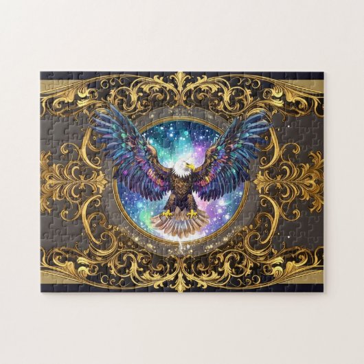 Majestätischer Amerikanischer Adler Freiheit Gerec Puzzle (Horizontal)