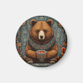 Majestätischer Bär Magnet (Vorne)