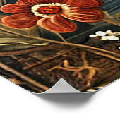 Majestätischer Bär Poster (Ecke)