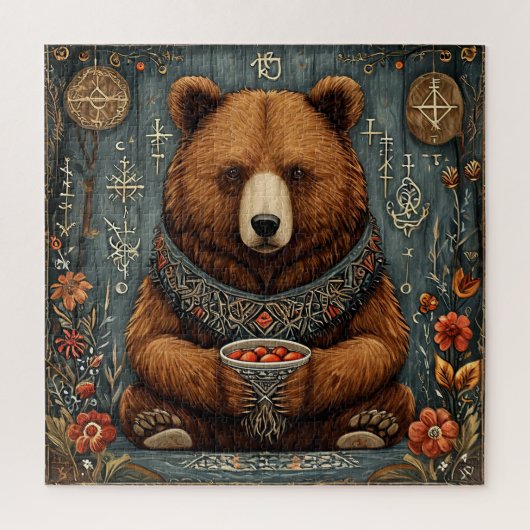 Majestätischer Bär Puzzle (Vertikal)