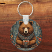 Majestätischer Bär Schlüsselanhänger (Vorderseite)