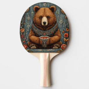 Majestätischer Bär Tischtennis Schläger
