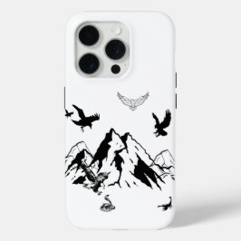 Majestätischer Bergadler – iPhone 15 Pro Max Hülle