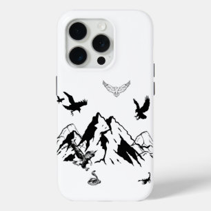 Majestätischer Bergadler – iPhone 15 Pro Max Hülle