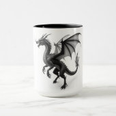 Majestätischer Drachen-Kaffeebecher Tasse (Zentrum)
