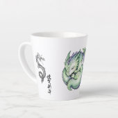 Majestätischer Drachenbecher Milchtasse (Linke Ecke)