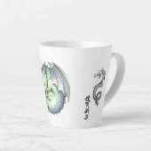 Majestätischer Drachenbecher Milchtasse (Rechte Ecke)