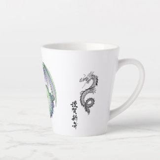 Majestätischer Drachenbecher Milchtasse