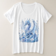 Majestätischer Eisdrache