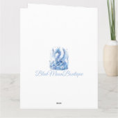Majestätischer Eisdrache Karte (Rückseite)