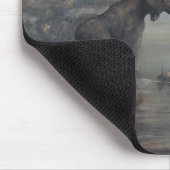 Majestätischer Elch Mousepad (Ecke)