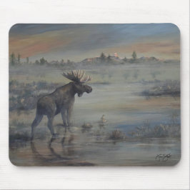 Majestätischer Elch Mousepad