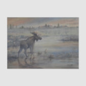Majestätischer Elch Seidenpapier (Vorderseite)