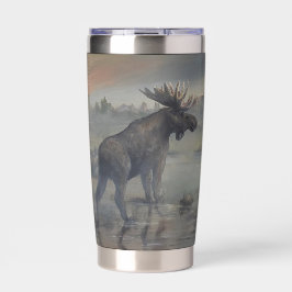 Majestätischer Elch Thermobecher