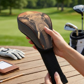 Majestätischer Elefant Golf Headcover