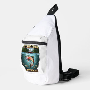 Majestätischer Fisch Schwimmen Verweilen Sie auf e Crossbody Bag