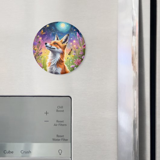 Majestätischer Fuchs Magnet (In Situ (Kühlschrank))