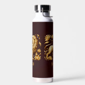 Majestätischer Goldener Löwe Trinkflasche (Links)
