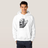 Majestätischer Hirsch Hoodie (Vorne ganz)