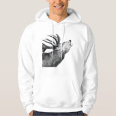 Majestätischer Hirsch Hoodie (Vorderseite)