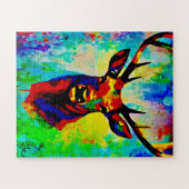 Majestätischer Hirsch - Proud Stag Puzzle (Horizontal)