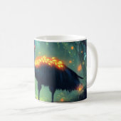 Majestätischer Kasuarvogel Kaffeetasse (VorderseiteRechts)