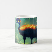Majestätischer Kasuarvogel Kaffeetasse (Mittel)