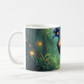 Majestätischer Kasuarvogel Kaffeetasse (Links)