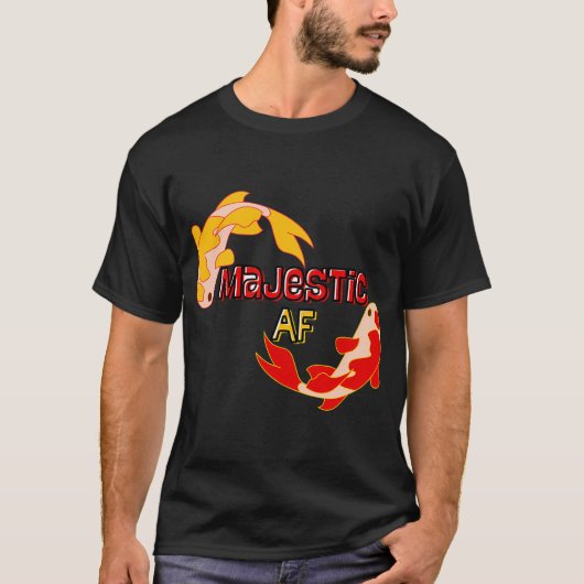 Majestätischer Koi T-Shirt (Vorderseite)