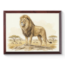 Majestätischer Löwe