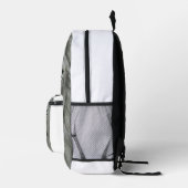 Majestätischer Löwe Bedruckter Rucksack (Rechts)
