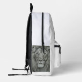 Majestätischer Löwe Gedruckter Rucksack (Links)