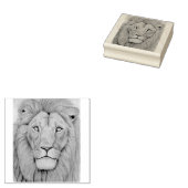 Majestätischer Löwe Gummistempel (Stempel)
