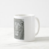 Majestätischer Löwe Kaffeetasse (VorderseiteRechts)