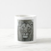 Majestätischer Löwe Kaffeetasse (Mittel)
