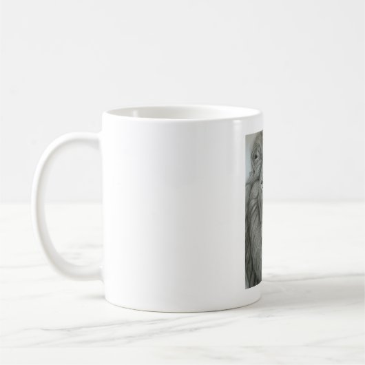 Majestätischer Löwe Kaffeetasse (Links)