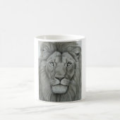 Majestätischer Löwe Kaffeetasse (Mittel)