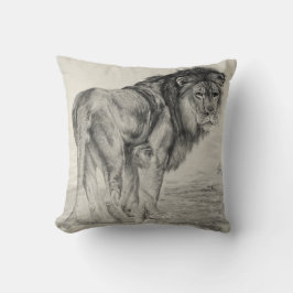 Majestätischer Löwe Kissen