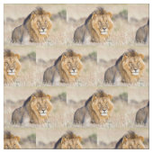 Majestätischer Löwe Stoff (Muster)