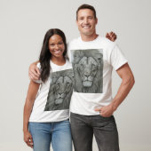 Majestätischer Löwe T-Shirt (Unisex)