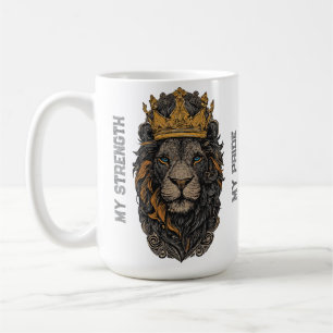 Majestätischer Löwenbecher Kaffeetasse