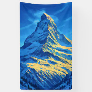 Majestätischer Matterhorn Banner