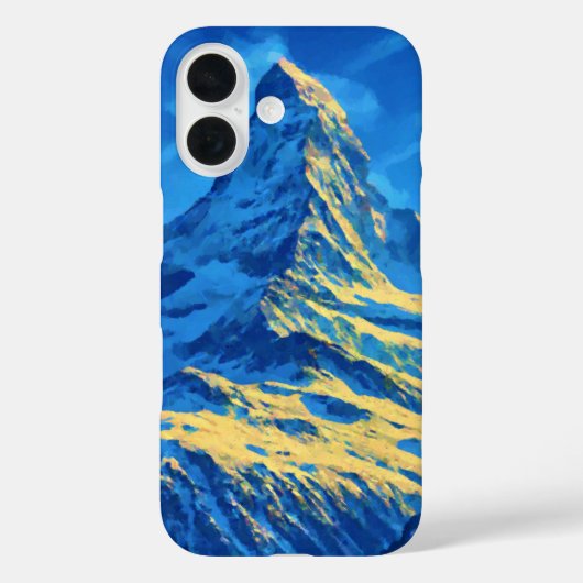 Majestätischer Matterhorn Case-Mate iPhone Hülle (Rückseite)