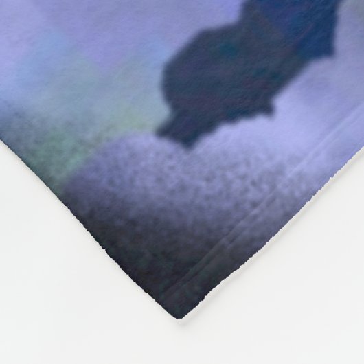 Majestätischer Pegasus-Fantasie-Pferdeplüsch Fleecedecke (Ecke)