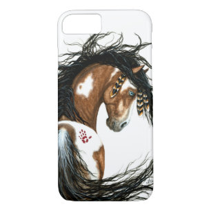 Majestätischer Pinto-PferdiPhone 7 Fall Case-Mate iPhone Hülle