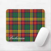 Majestätischer schottischer Clan-BuchananTartan Mousepad (Mit Mouse)