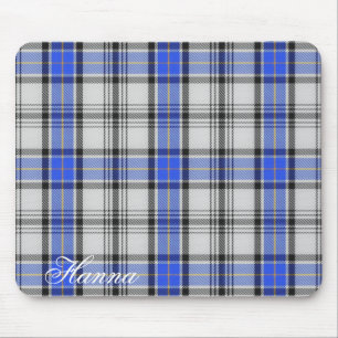 Majestätischer schottischer Clan Hannay Tartan Mousepad