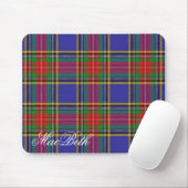 Majestätischer schottischer Clan-MacbethTartan Mousepad (Mit Mouse)