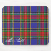 Majestätischer schottischer Clan-MacbethTartan Mousepad (Vorne)