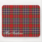 Majestätischer schottischer Clan MacFarlane Tartan Mousepad (Vorne)